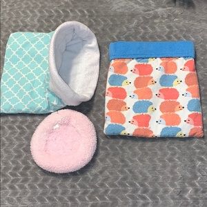 Hedgehog cuddle sacks